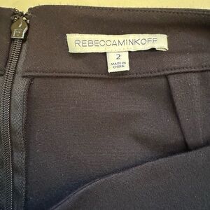 Rebecca Minkoff Elegant Black Mini Pencil Skirt